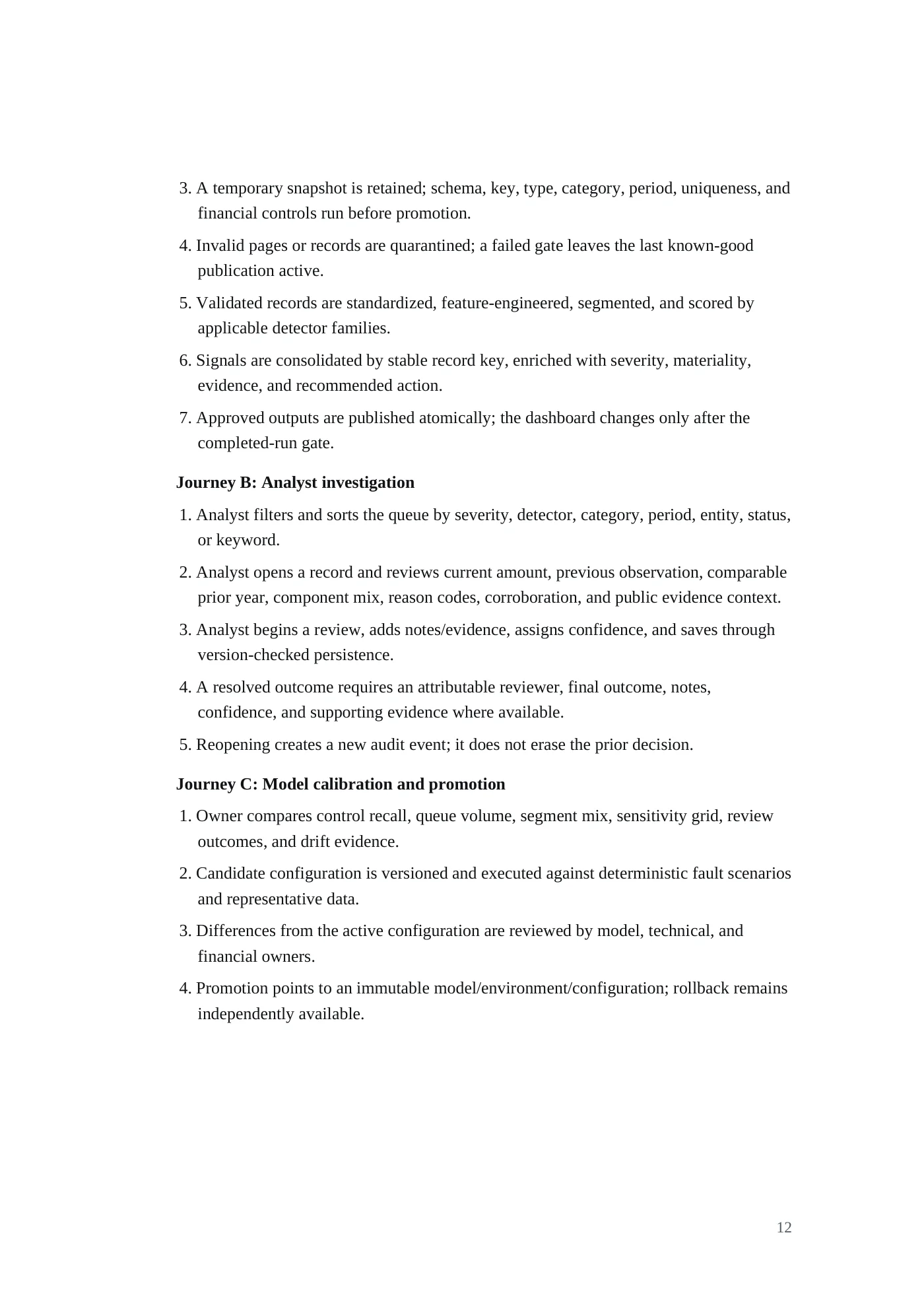 IDA Financial Control Tower requirements document, page 12